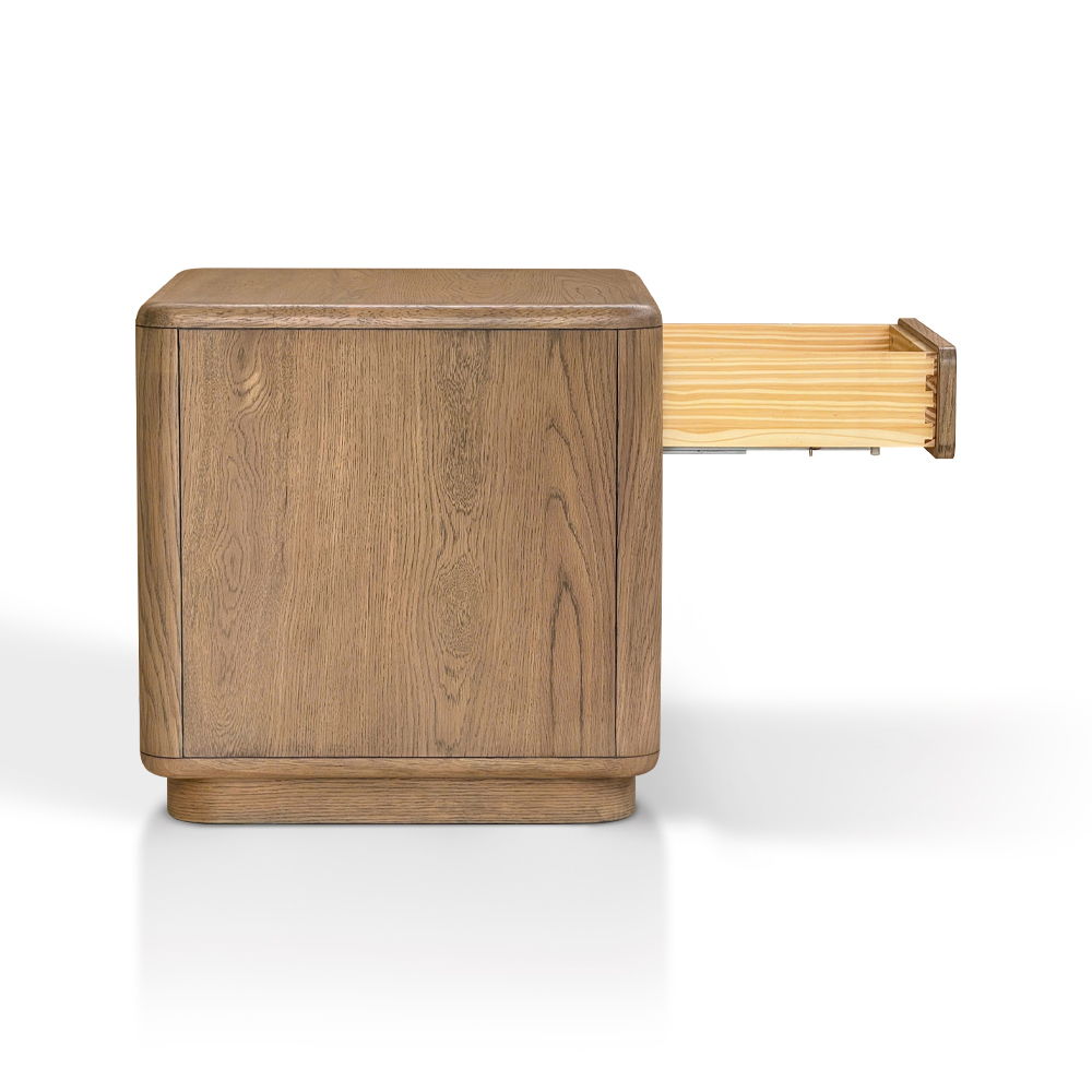 Emil - End Table - Driftwood