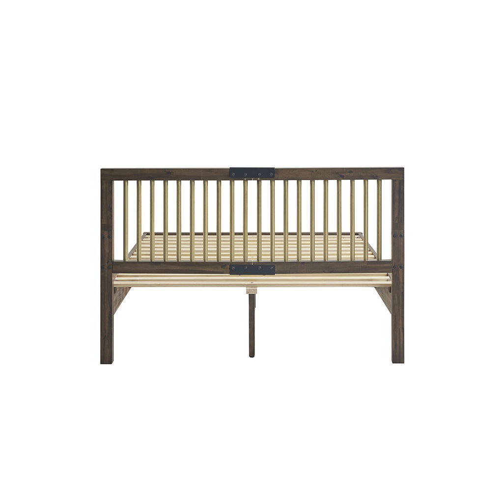 Mercer - Queen Bed - Brown / Bronze