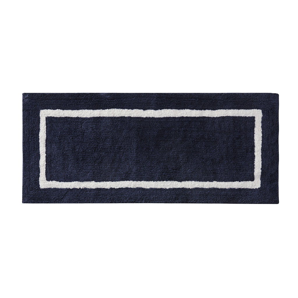 Bittman - Reversible Bath Rug - Navy
