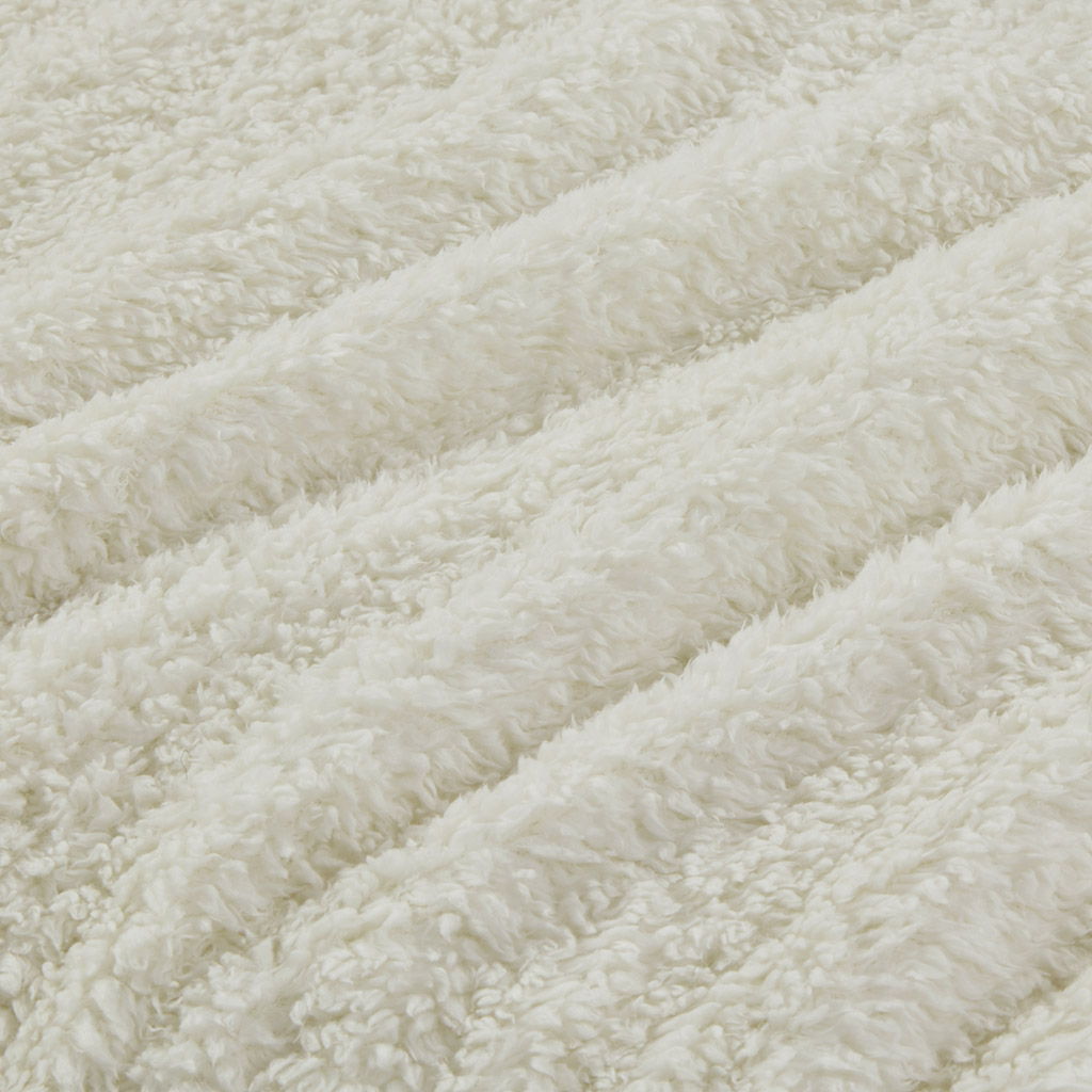Burlington Berber Blanket - Ivory