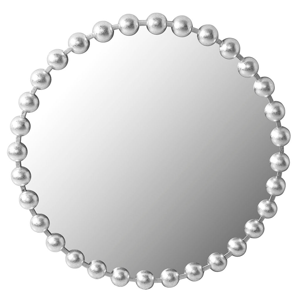 Marlowe - 27" Round Wall Decor Mirror - Silver