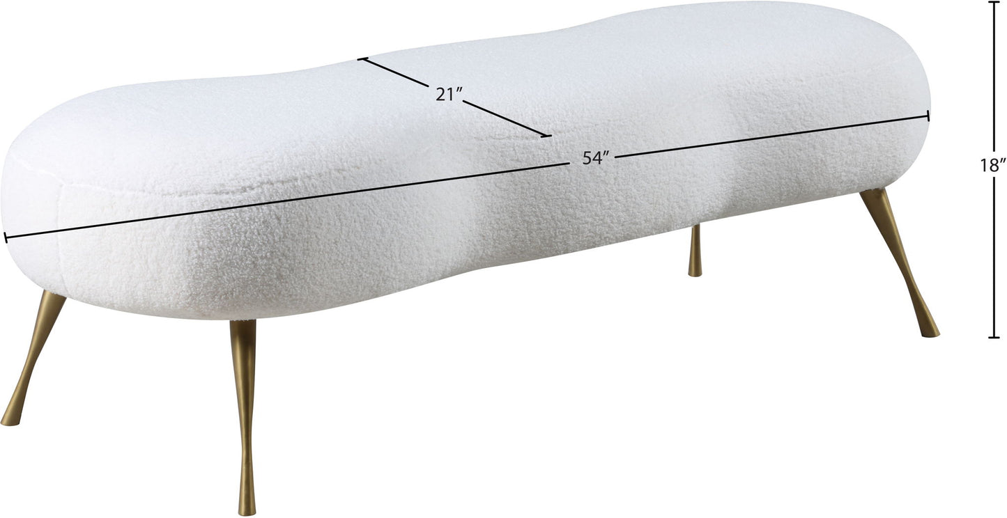 Nube - Bench - White