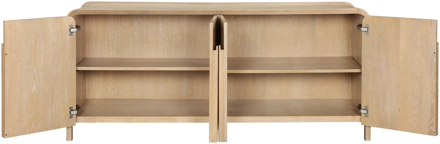 Harmony - Oak Veneer And Solid Wood Sideboard/Buffet