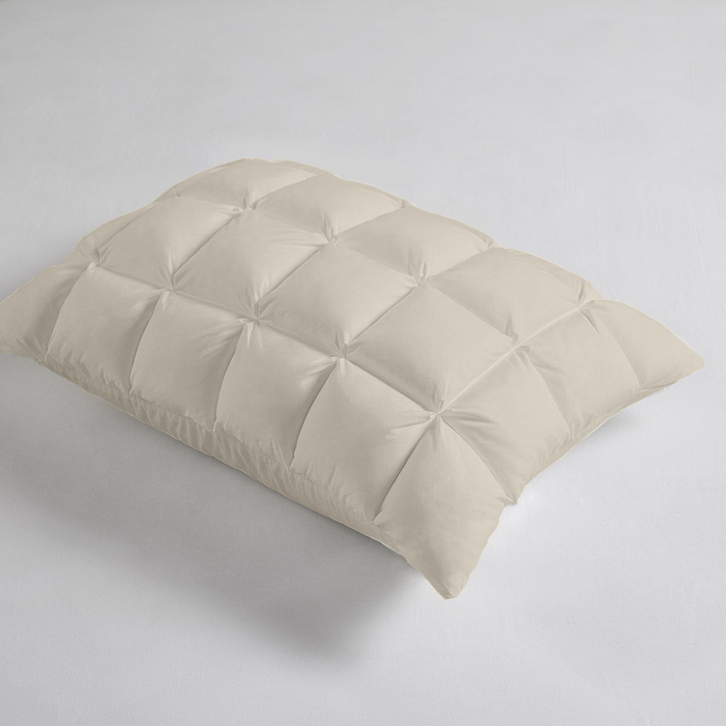 Stay Puffed - Overfilled Pillow Protector Single Piece - Beige