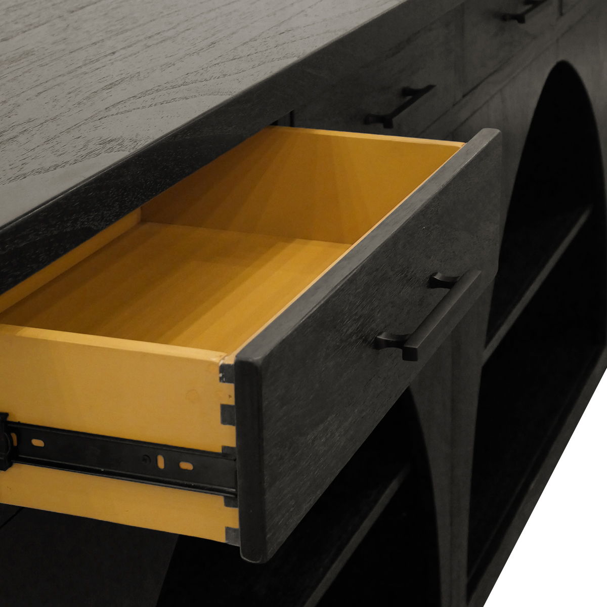 Grayson - Highboard - Black / Gray