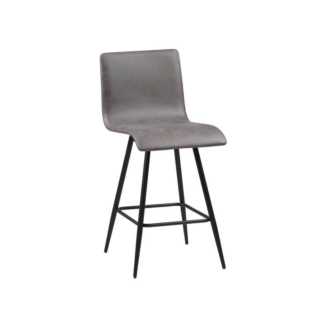 Adams - Swivel Counter Stool - Gray