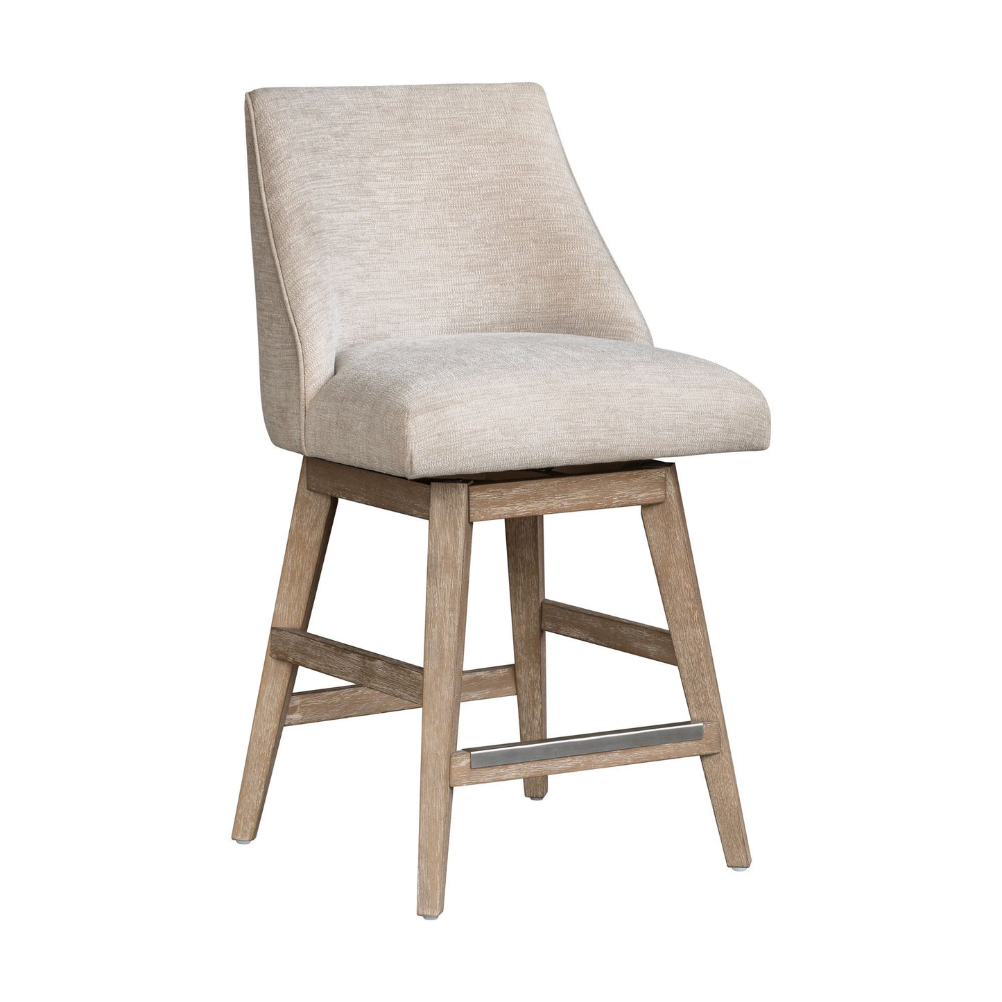 Winfield - Swivel Counter Stool - Gray