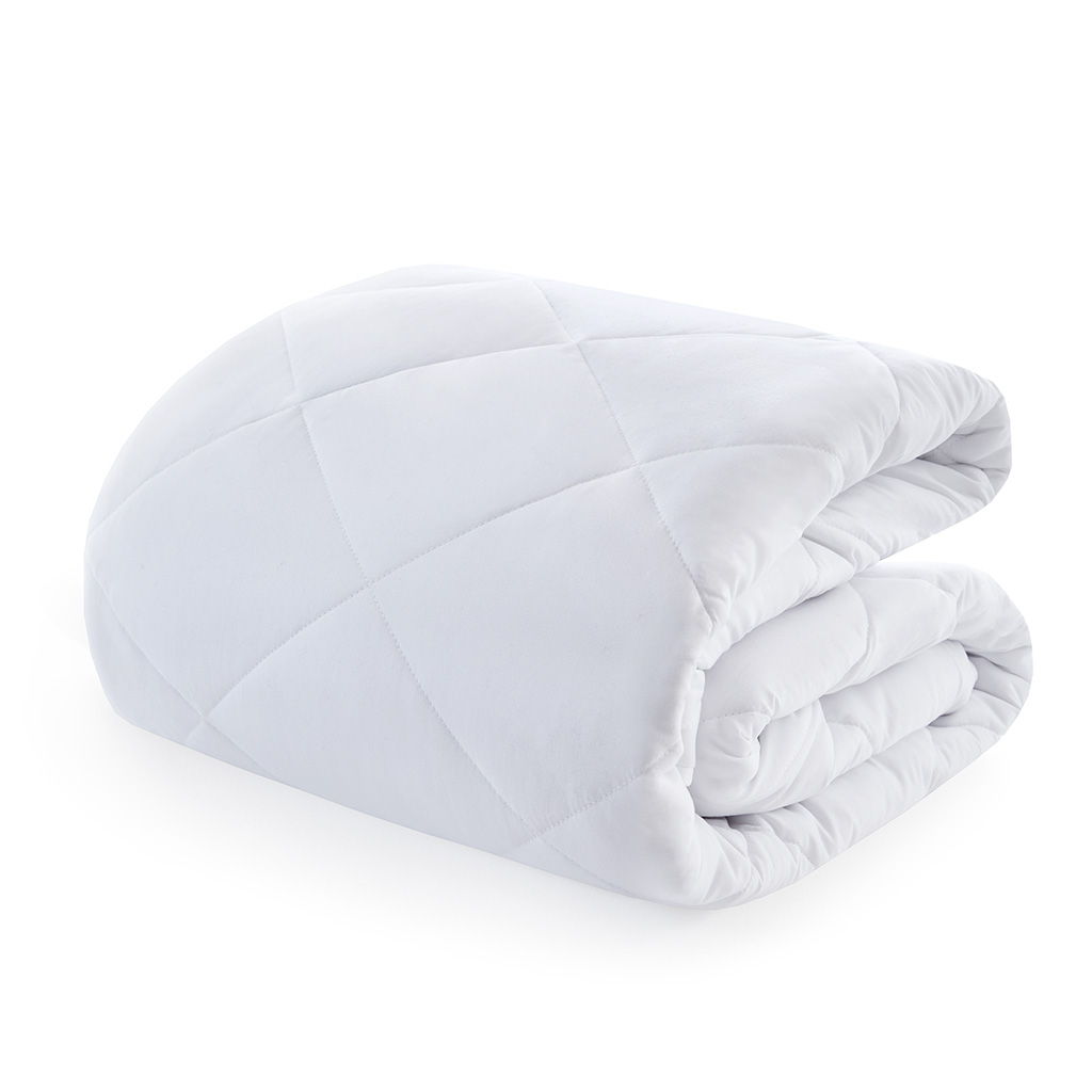 Microfiber Premium - Full Mattress Pad - White