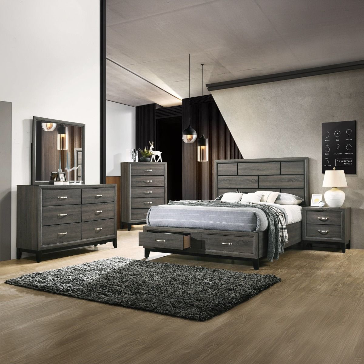 Valdemar - Bed w/Storage