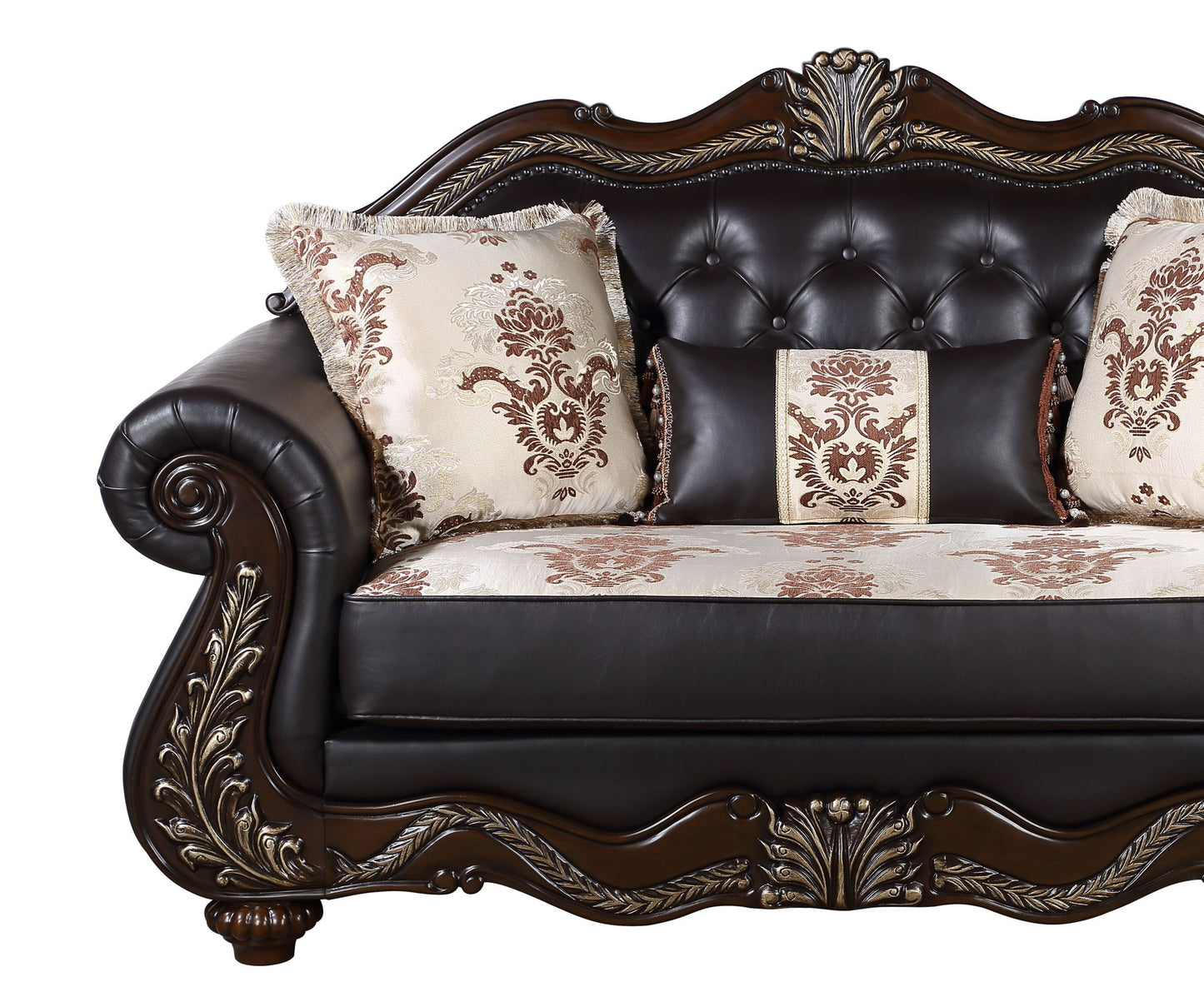 Maximus - Loveseat - Dark Brown
