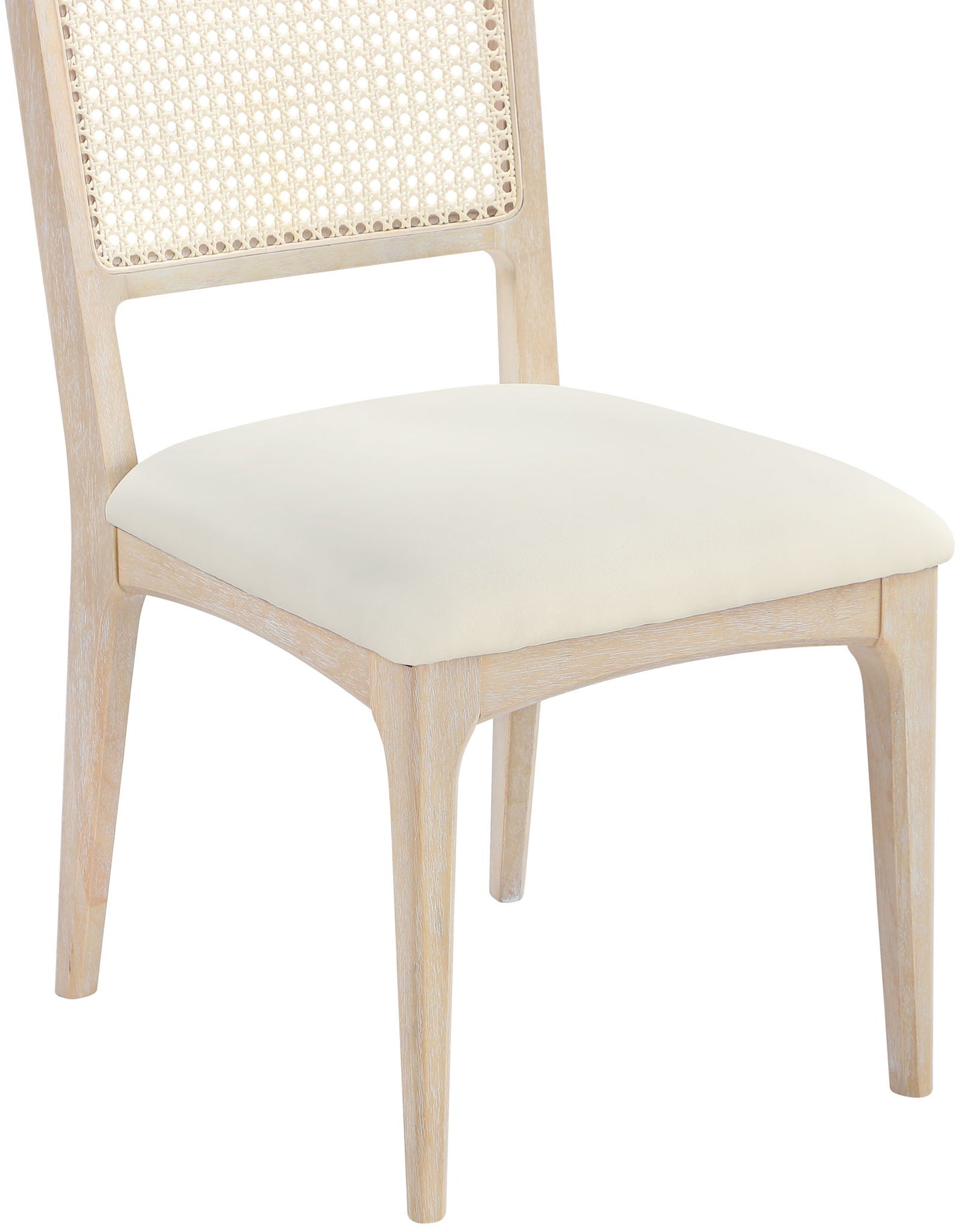 Atrium - Upholstered Seat Dining Chair With Brushed Natural Base (Set of 2)