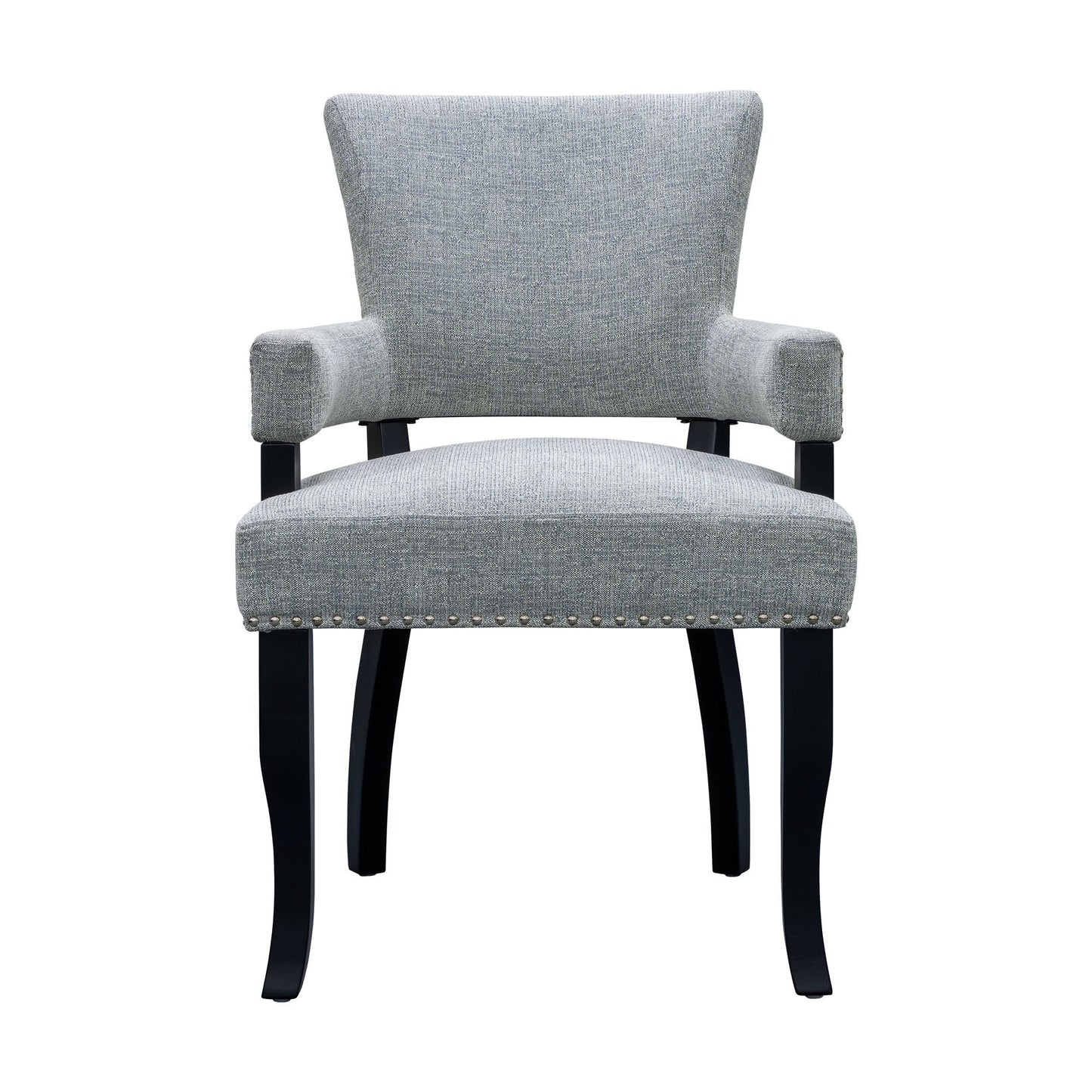 Dawson - Arm Dining Chair - Gray