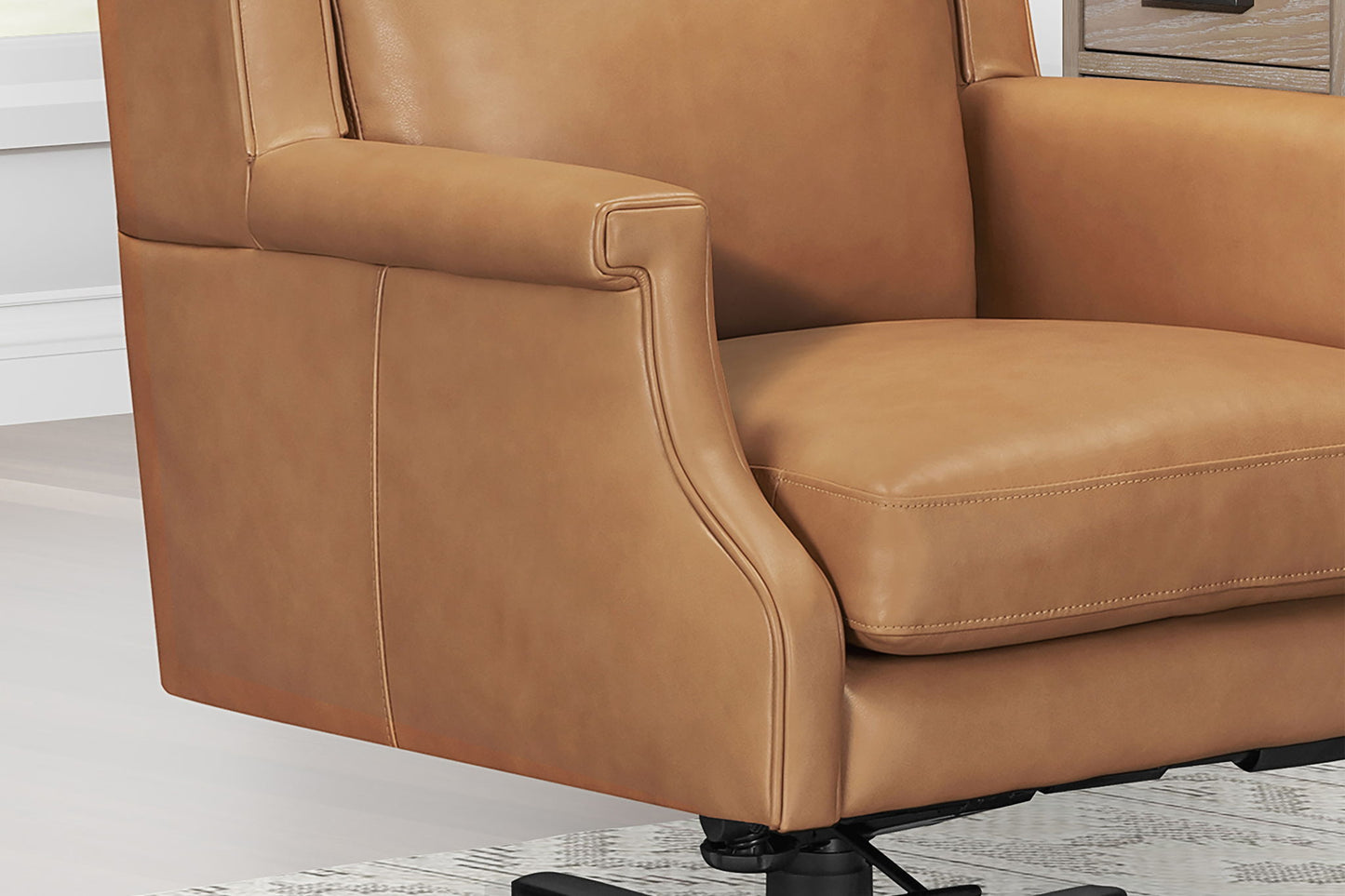 Dc132 - Leather Desk Chair