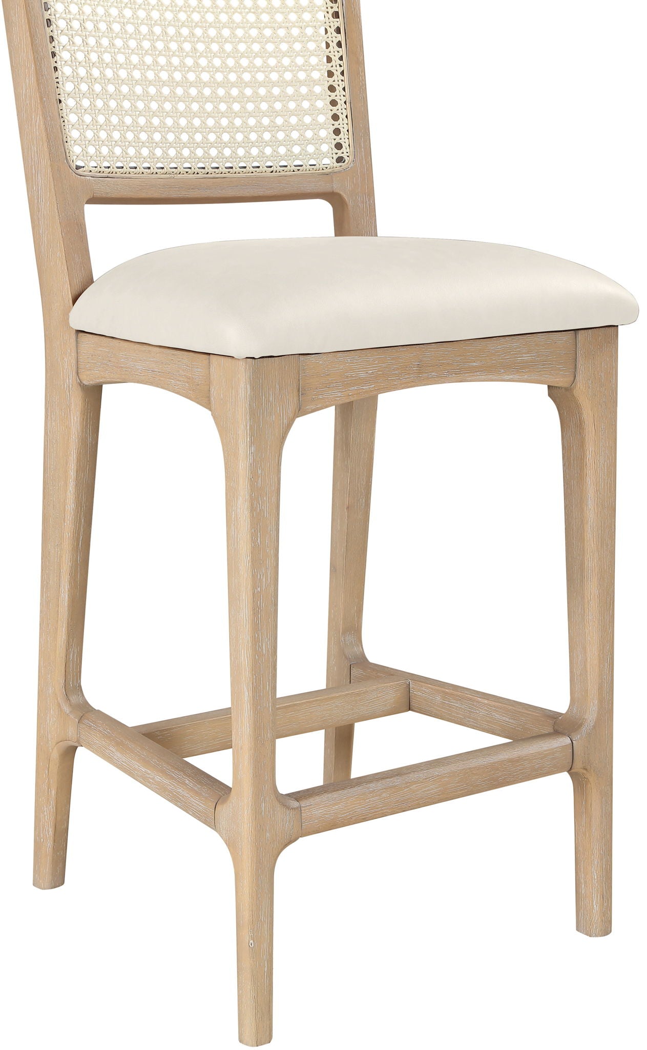 Atrium - Counter Stool With Brushed Natural Base (Set of 2)