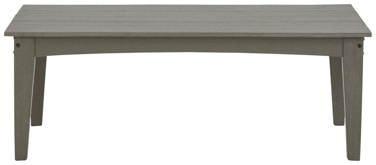 Visola - Rectangular Cocktail Table - Gray