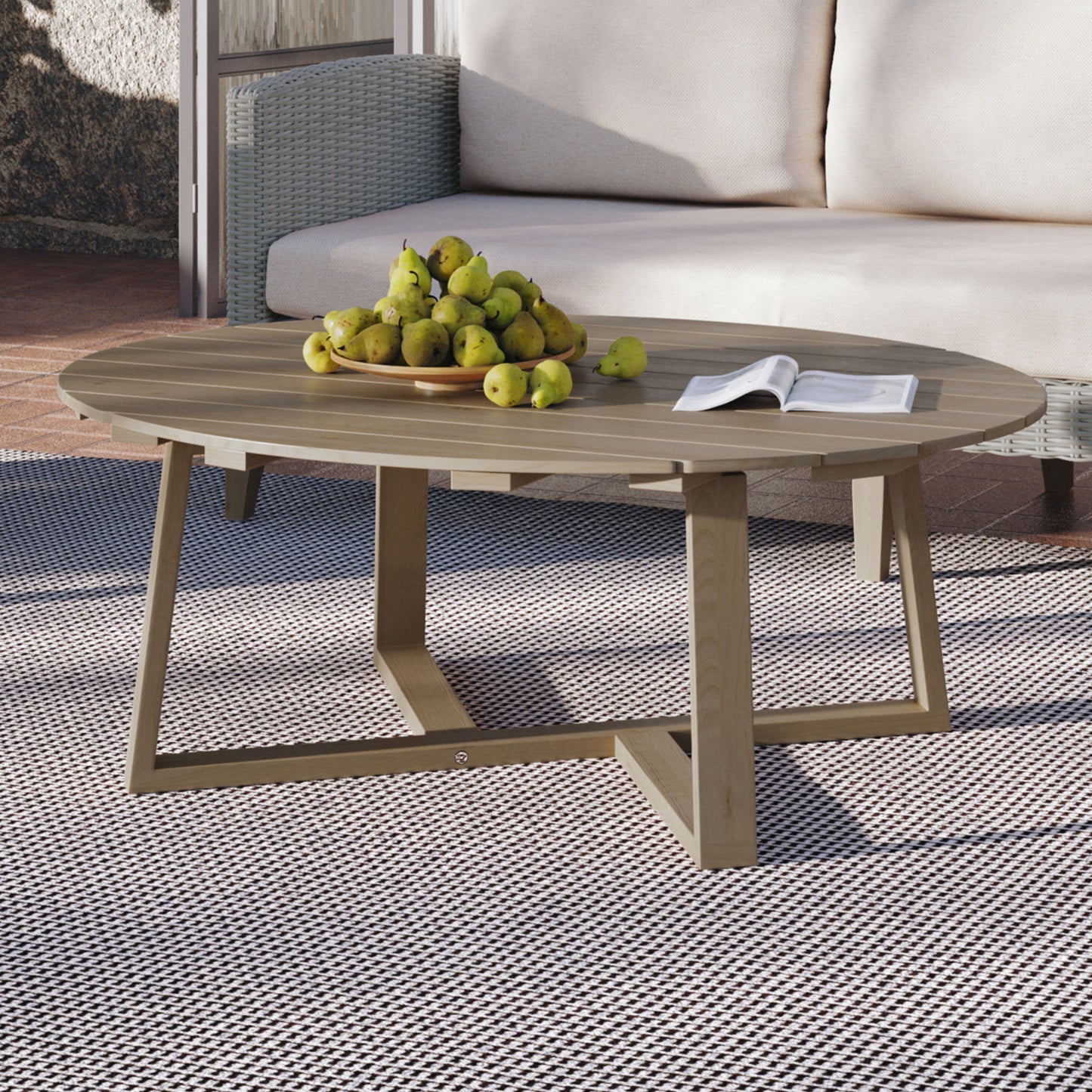 Carezza - Coffee Table - Brown