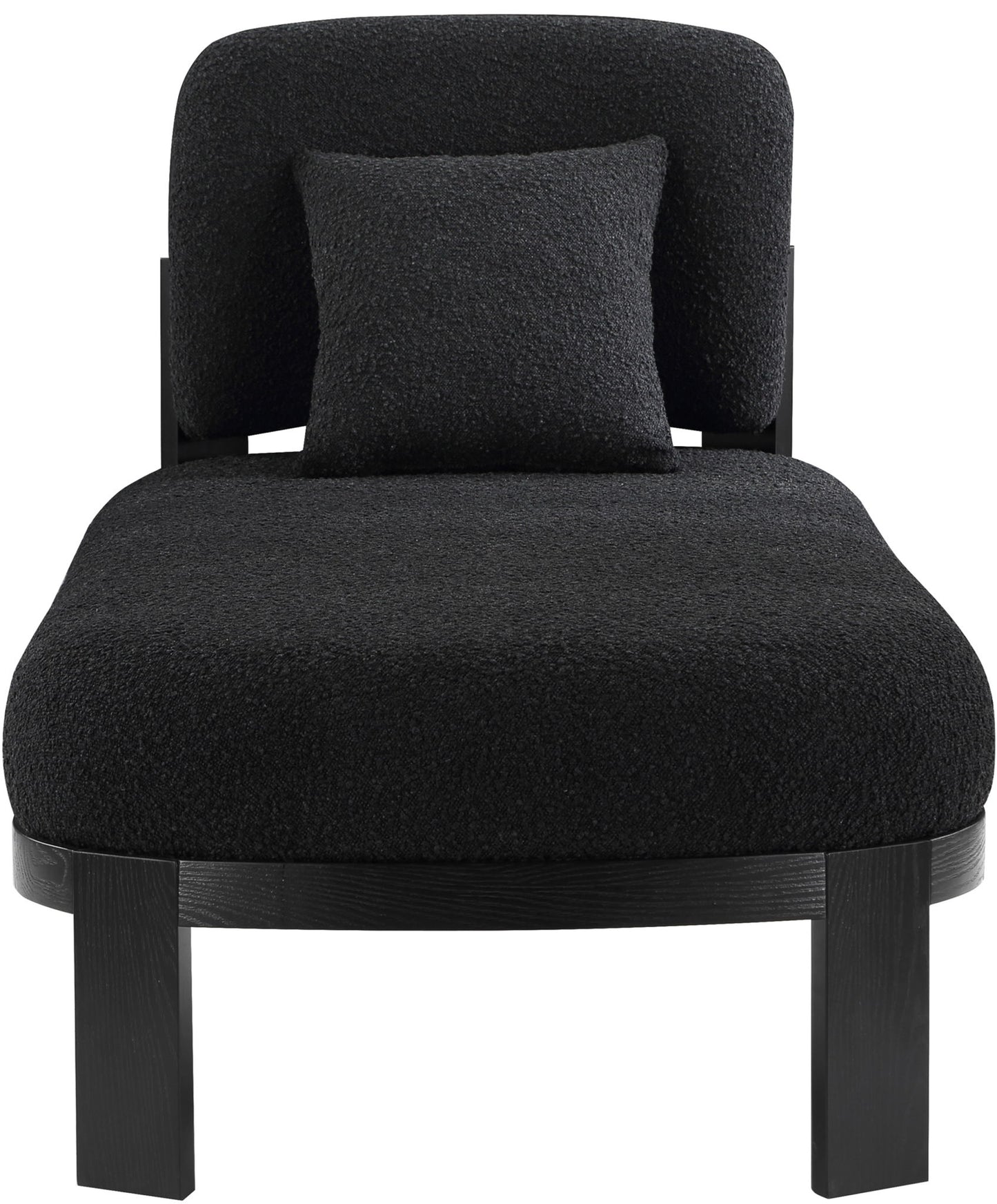 Maybourne - Chaise / Bench With Black Frame