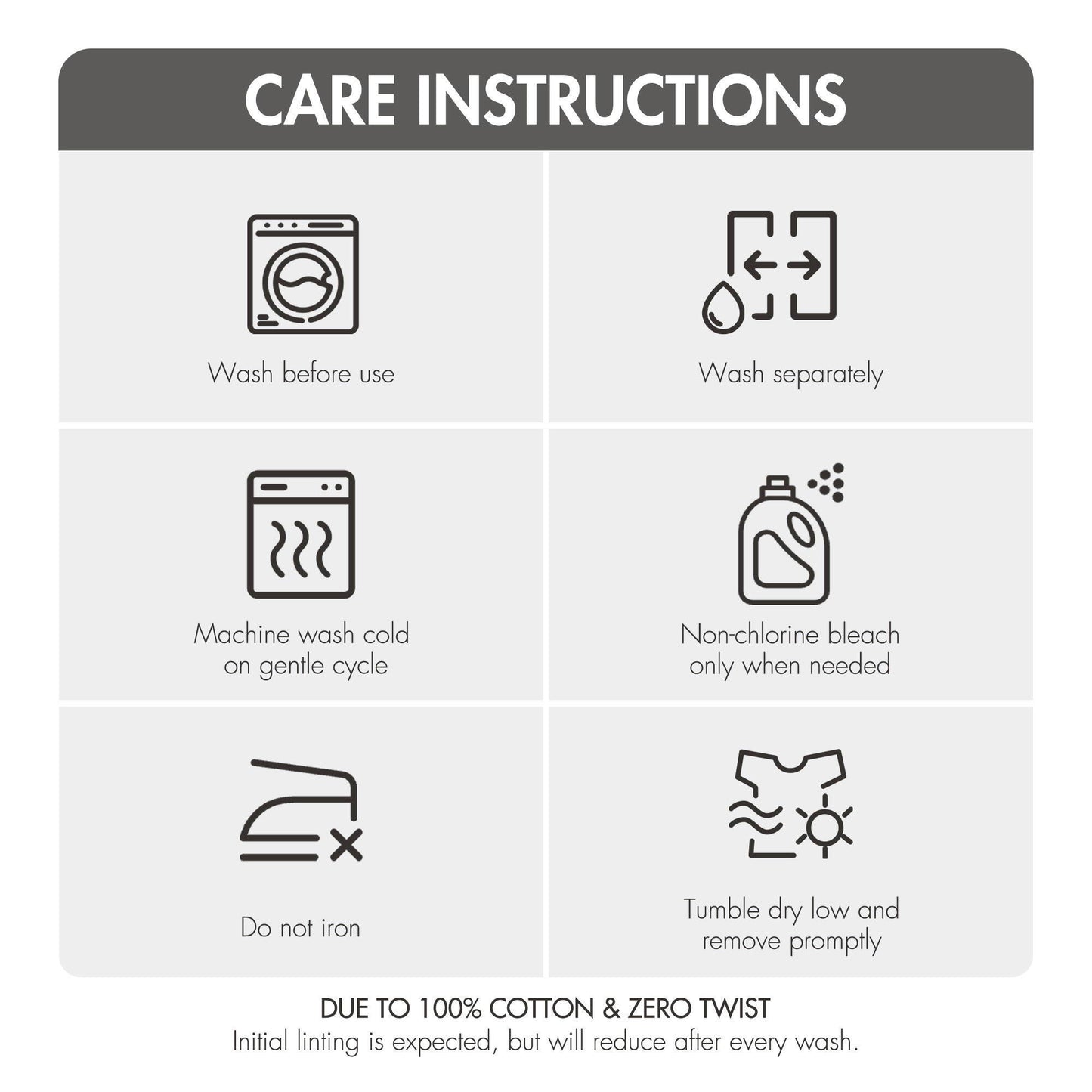 Diagonal Ribbed - 6 Piece Washcloths Set - Turquoise