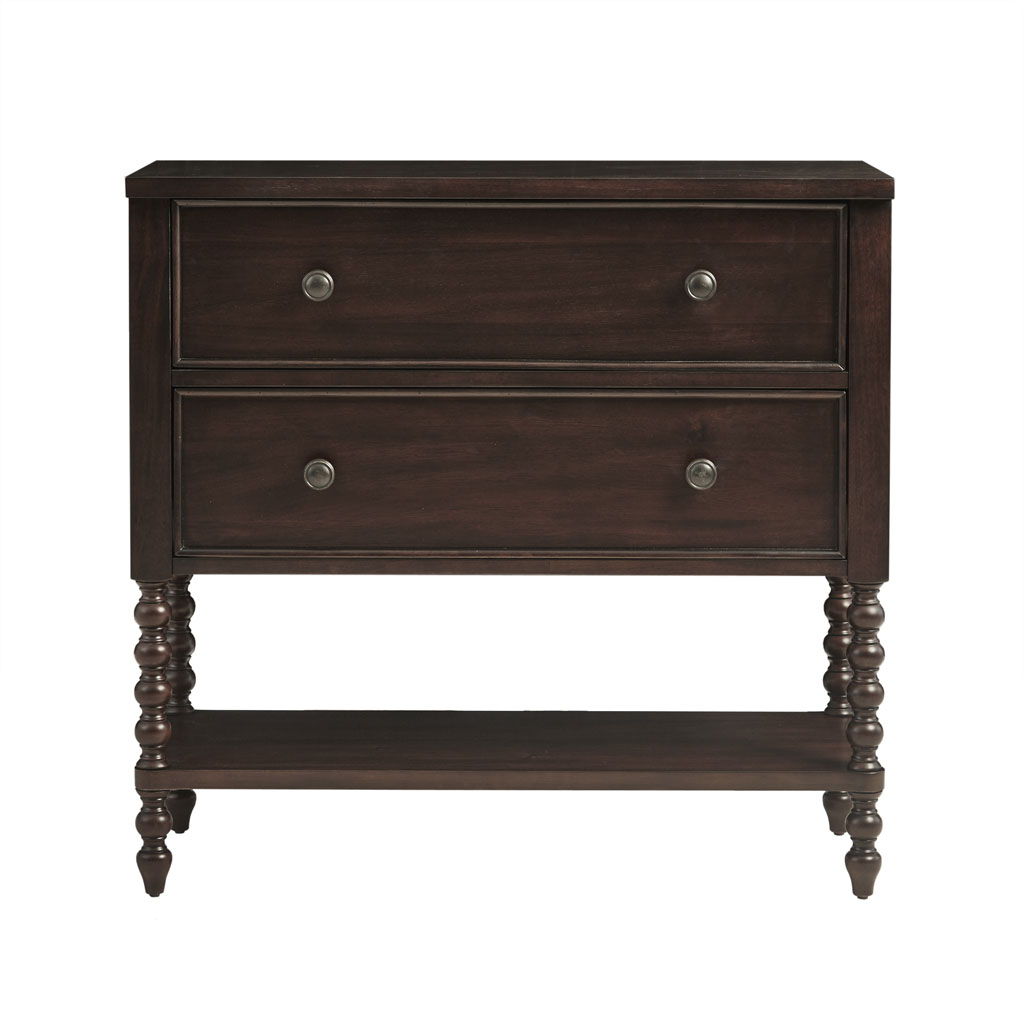 Beckett - 2 Drawer Accent Chest - Morocco Brown