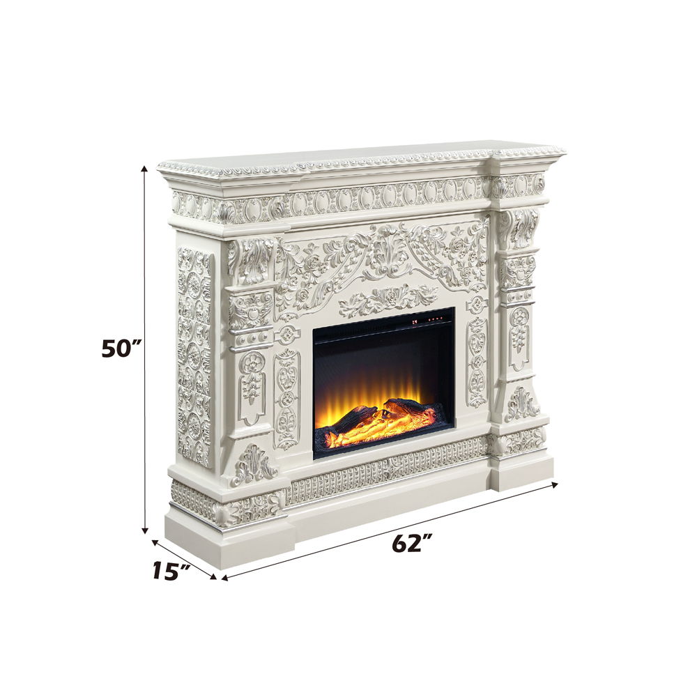 Vanaheim - Fireplace - Antique White