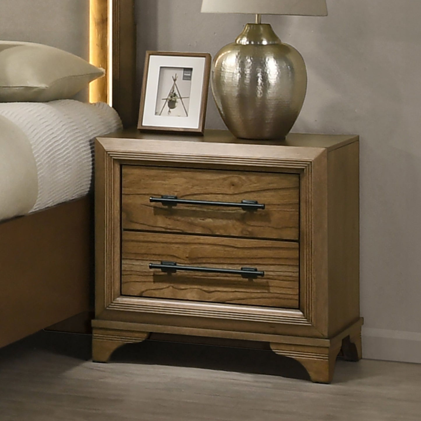 Talcott - Nightstand - Honey