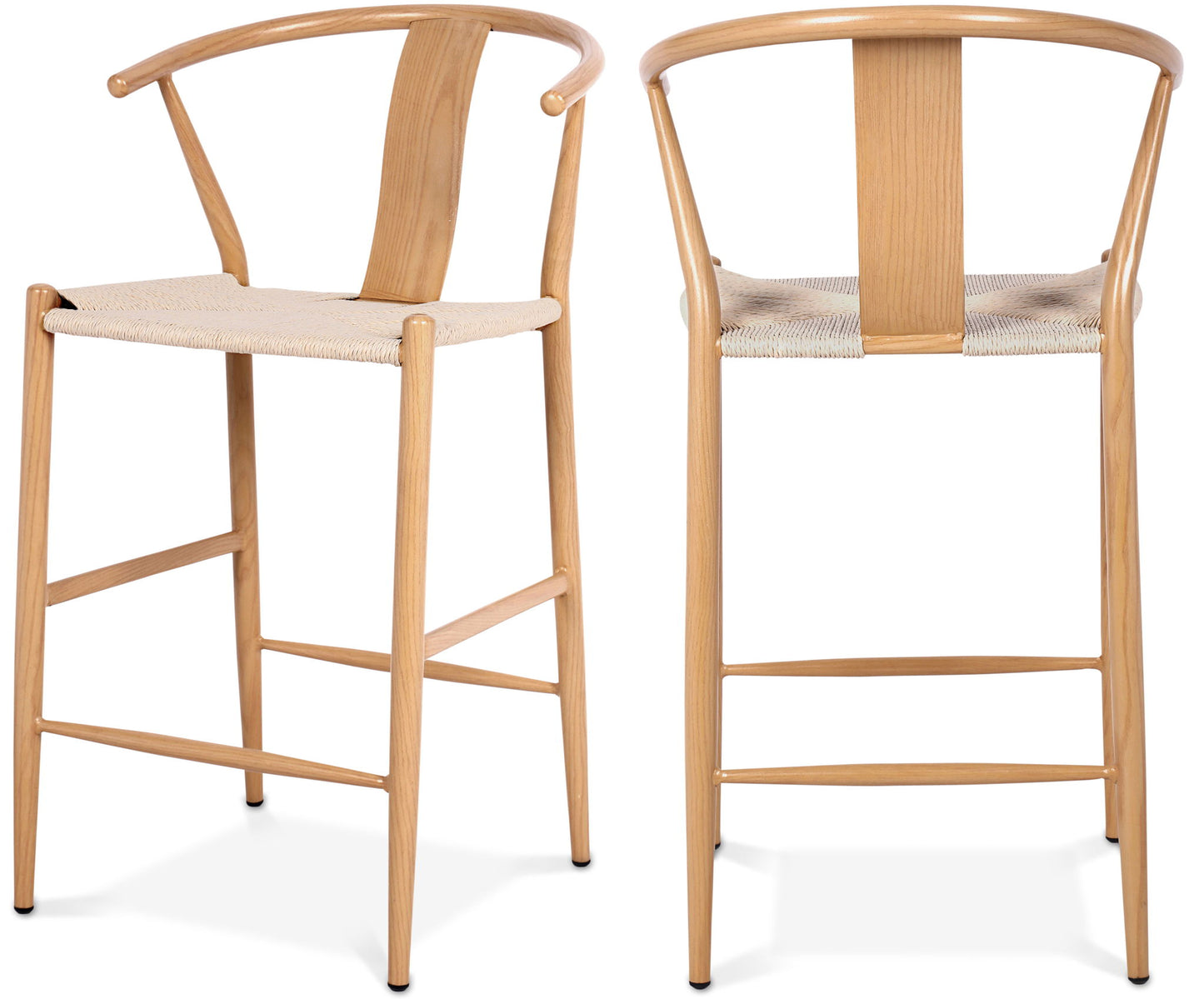 Beck - Hand Woven Rope Stool (Set of 2)