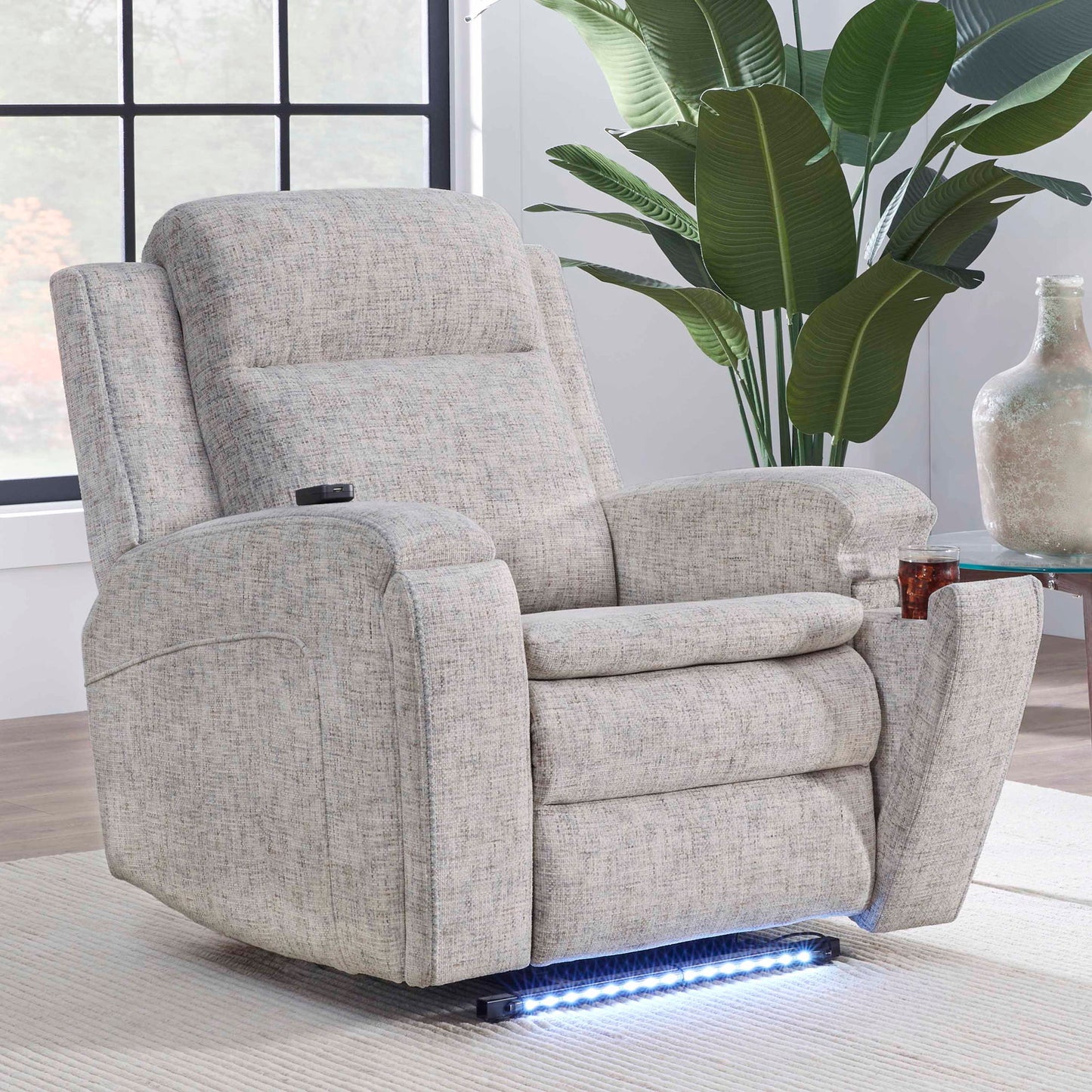 Armstrong - Power Recliner With Heat, Massage And Auto-Glide - Southampton Shore