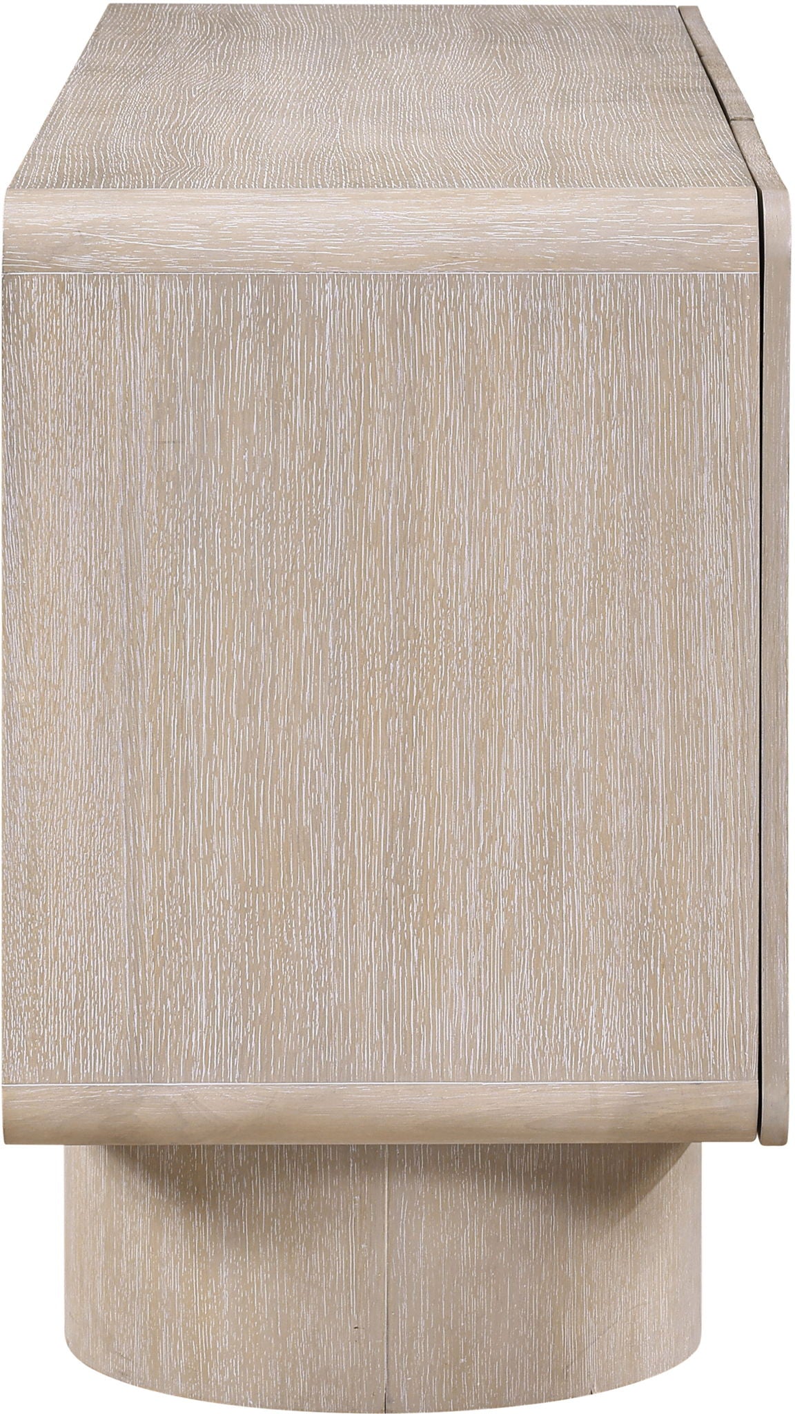 Adagio - Solid Wood And Oak Veneer Sideboard / Buffet - Natural