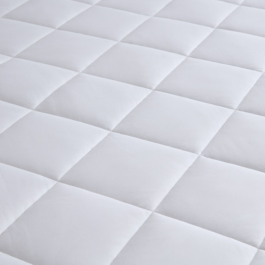 Microfiber Premium - Full Mattress Pad - White