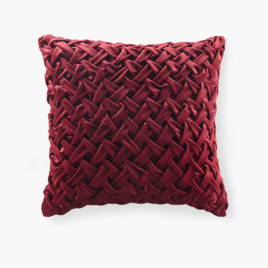 Winchester - Square Decor Pillow - Burgundy