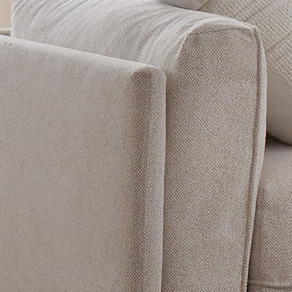 Escape - 4 Piece Modular Sectional With 1 Cocktail And 2 End Tables - Mirage Mist