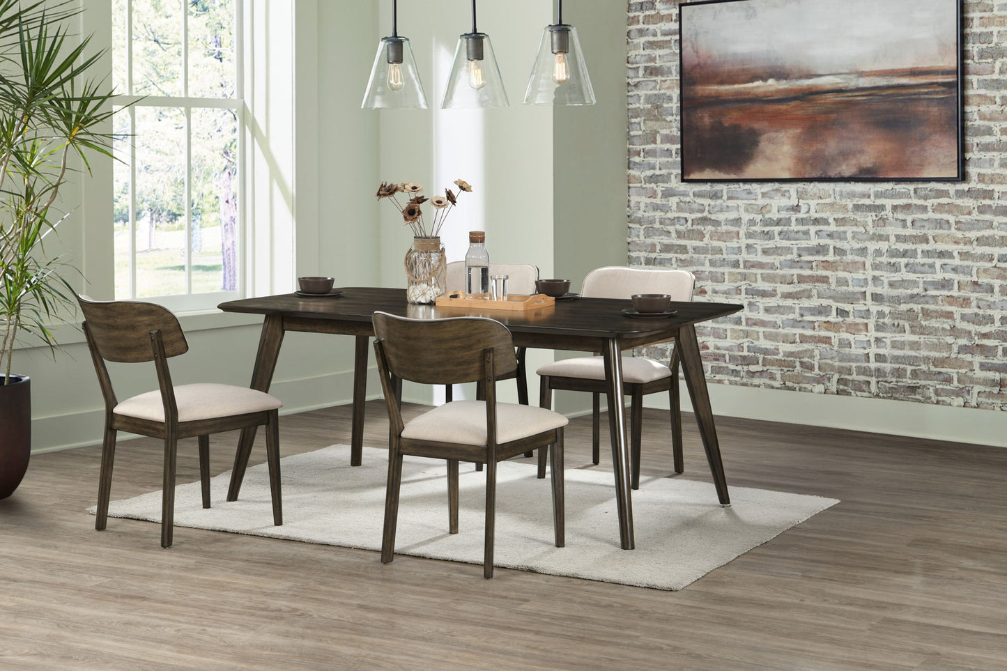 Rex - Rectangle Dining Table Set