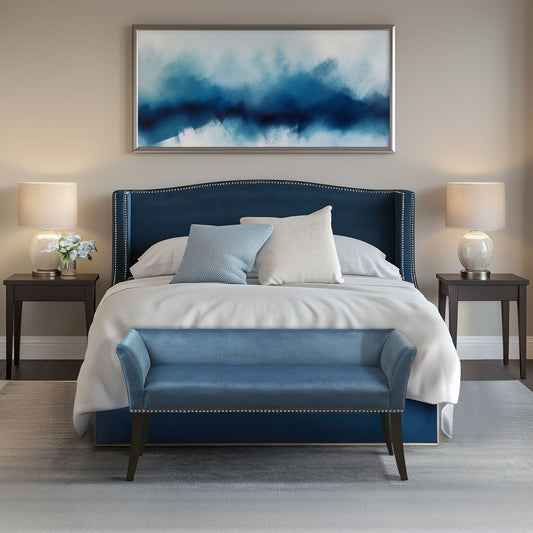 Welburn - Accent Bench - Blue