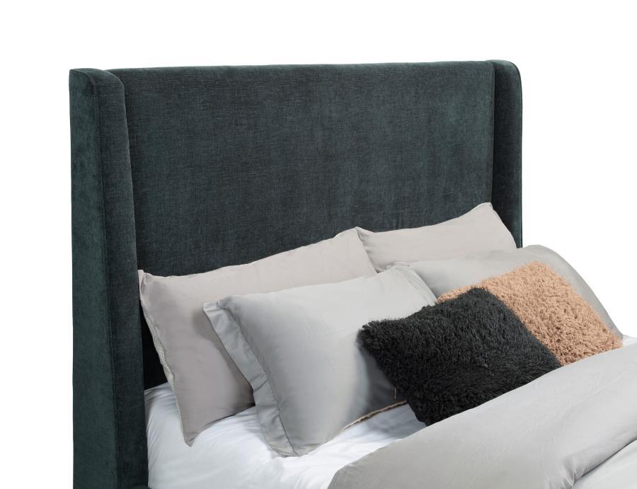 Preston - Upholstered Audio Flame Visualizer Bed