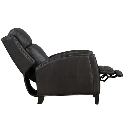 Vermont - Manual Pushback Recliner - Slate Noire