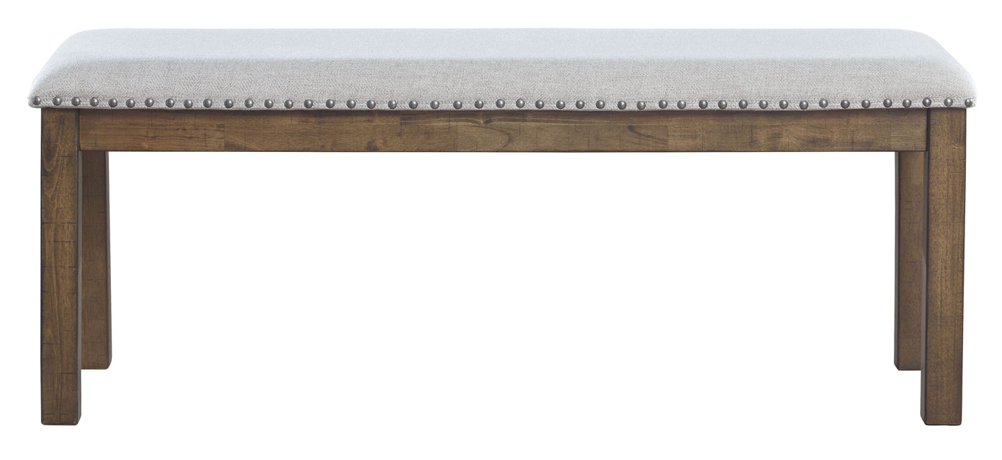 Moriville - Upholstered Bench - Beige