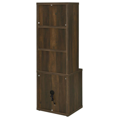 Westpark - 3-Shelf Bookcase USB And Lockable Drawer