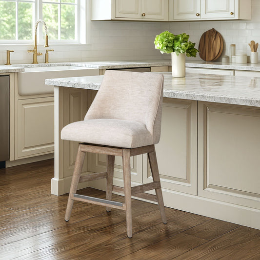 Winfield - Swivel Counter Stool - Gray