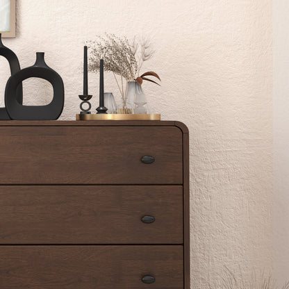 Alexa - Mid-Century, Modern Dresser - Brown