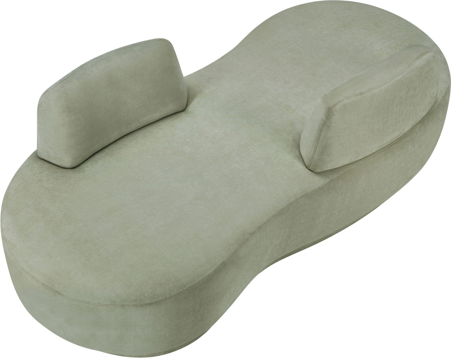 Argyle - Chenille Fabric Chaise / Loveseat