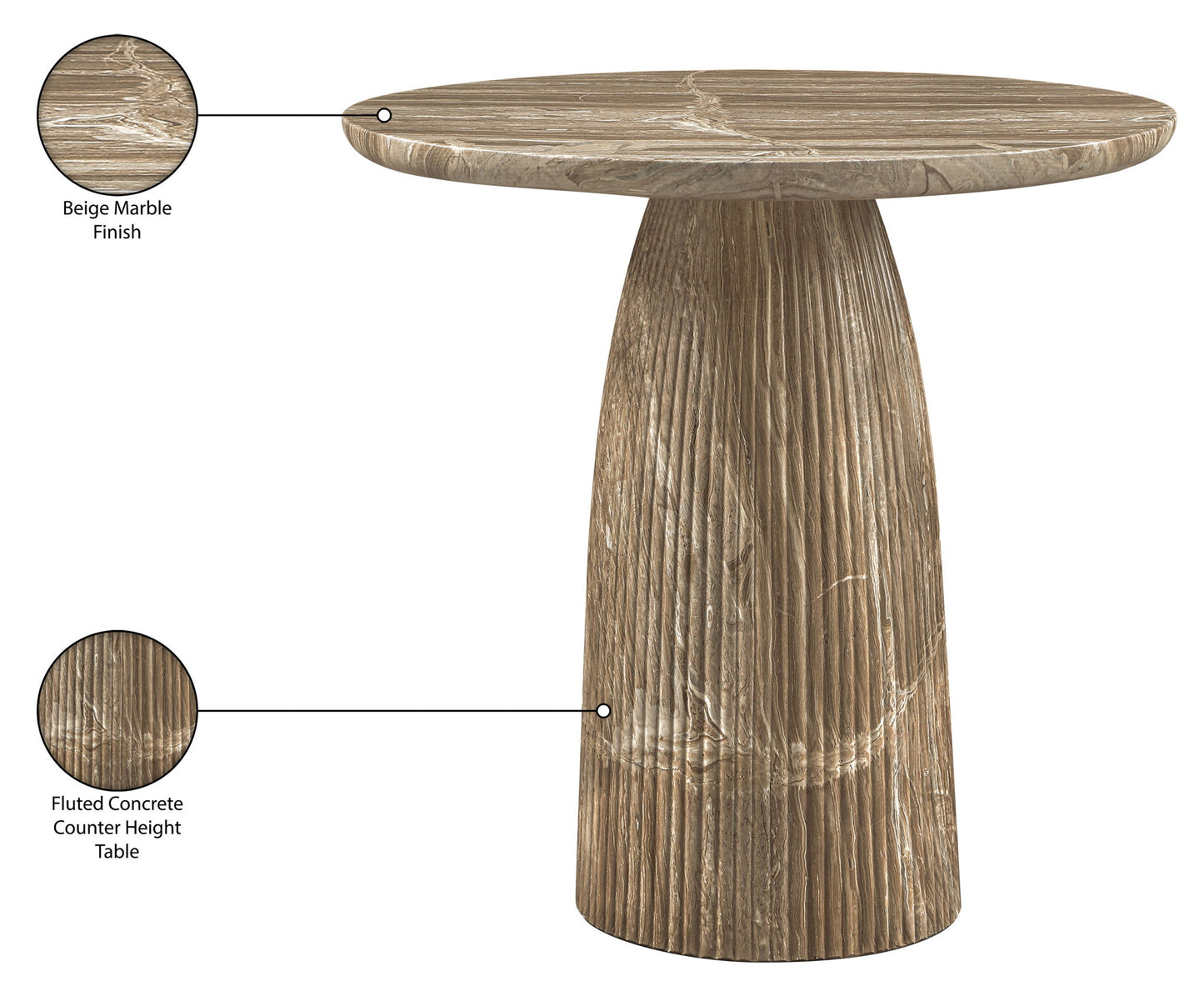 Venosa - Counter Height Table