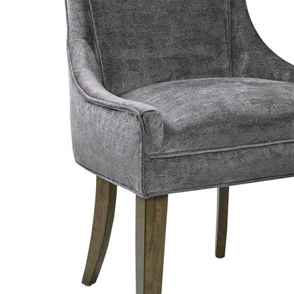 Ultra - Dining Side Chair (Set of 2) - Dark Gray