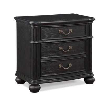 Kingsbury - Nightstand - Black