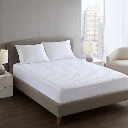 Microfiber Essential - Full Mattress Pad - White