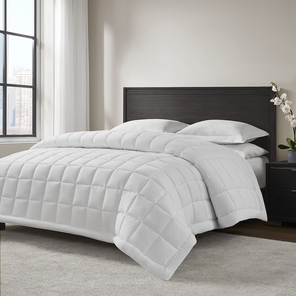 Microfiber - King Essential Blanket - White