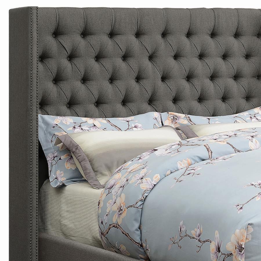 Bancroft - Upholstered Wingback Bed