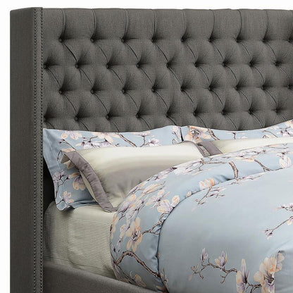 Bancroft - Upholstered Wingback Bed