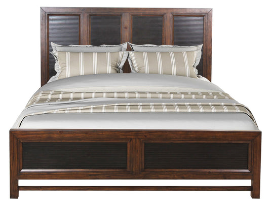 Branson - King Bed - Two-Toned Rustic Buckeye