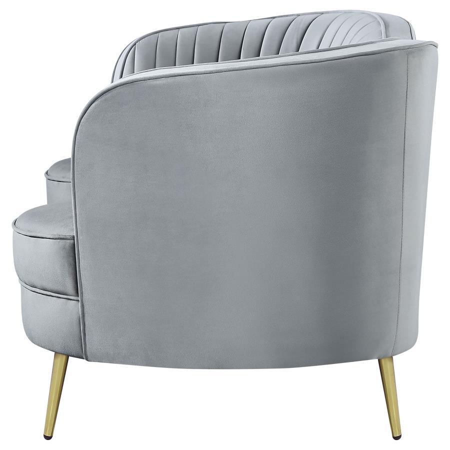 Sophia - Upholstered Channel Tufted Loveseat