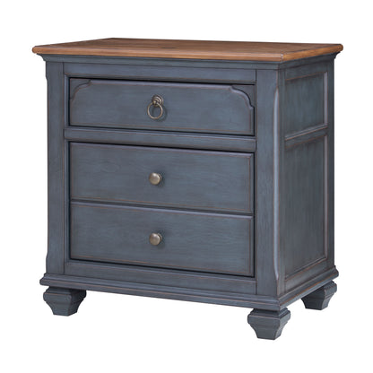 Americana - Nightstand - Corduroy Blue